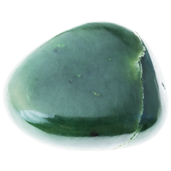 Bild eines Jadesteins für die Massage