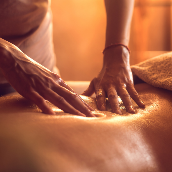 Bild einer Deep Tissue massage